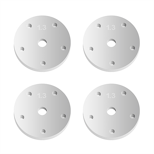 TEAM ASSOCIATED RC8B3 FT 16mm SHOCK PISTON 5x1.3mm FLAT (4)